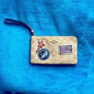 Coach x Disney collection wristlet wallet